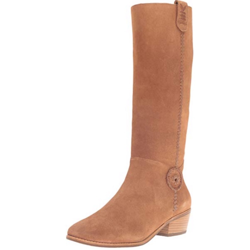 Jack Rogers SAWYER Suede Tall Boots. NWOT